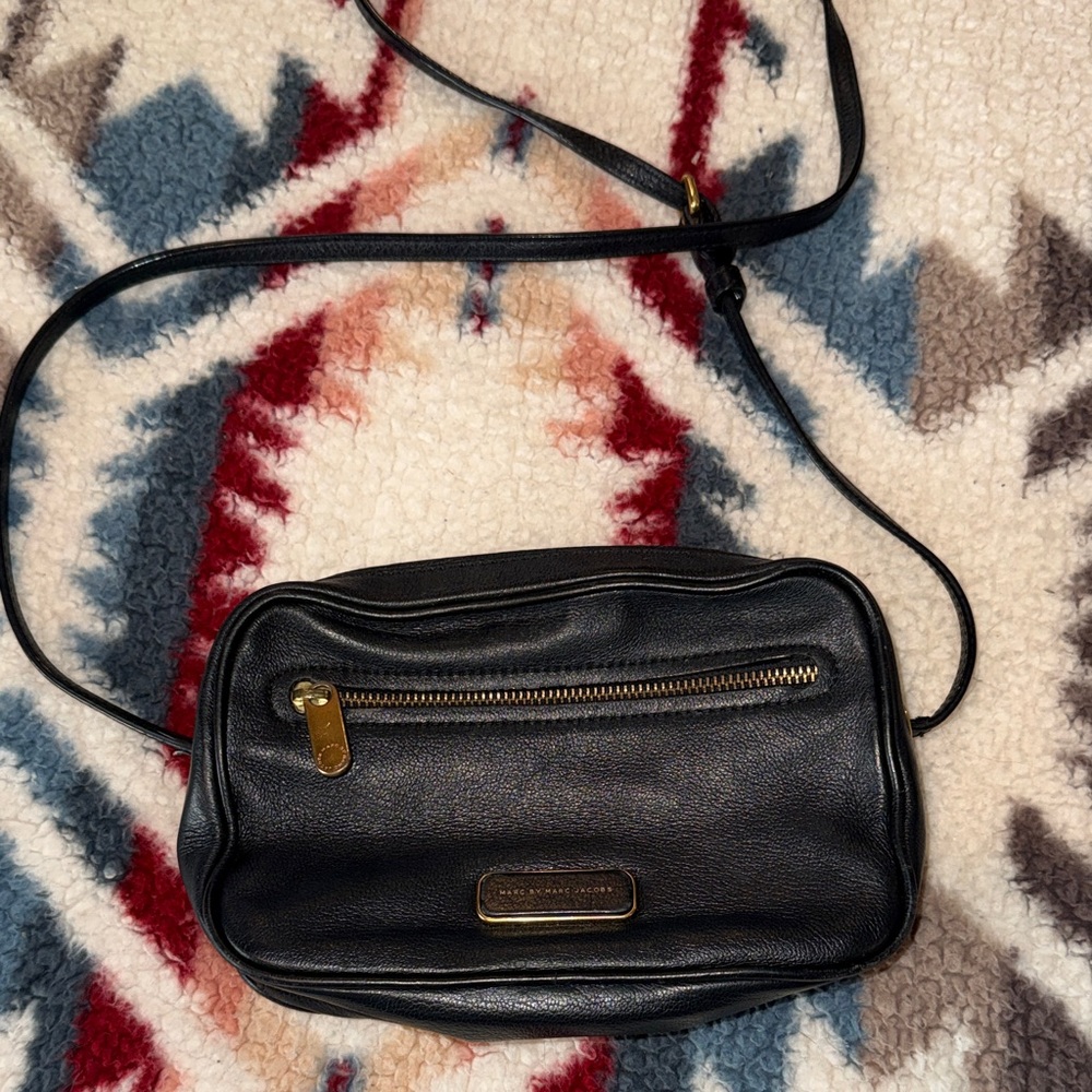 Marc Jacobs Leather Crossbody Bag Purse